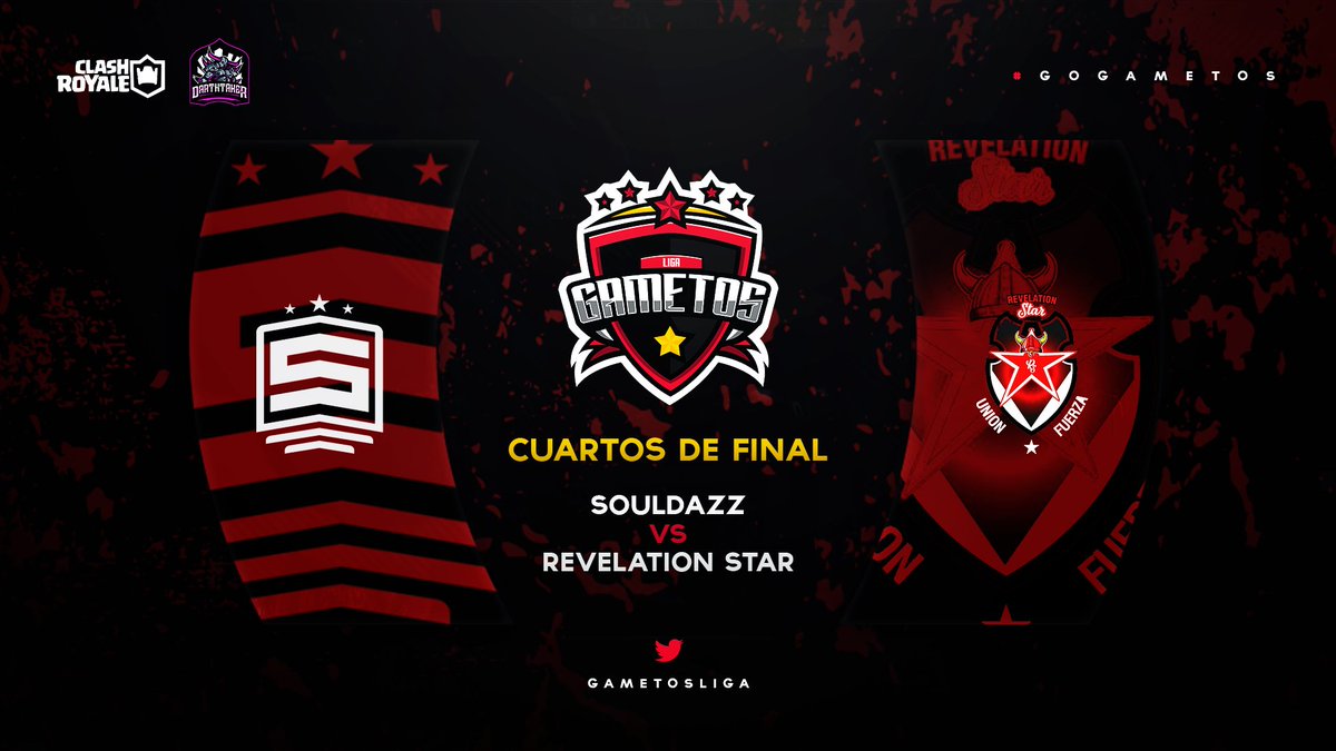 Liga Gametos - Clash Royale (@gametosliga) on Twitter photo #MatchDay
@SouldazzCR Vs <a href="/_RevelationStar/">Revelation Star</a>
#GametosCup #MatchDay
@SouldazzCR Vs <a href="/_RevelationStar/">Revelation Star</a>
#GametosCup