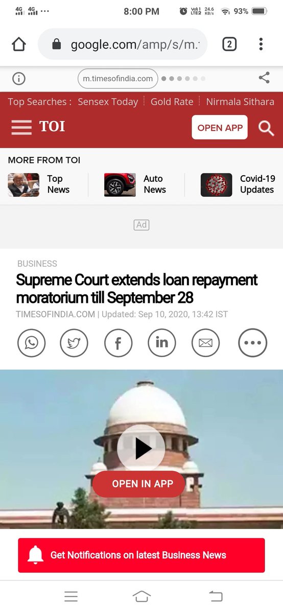 i_simranjeet13's tweet image. Is this a joke !!!!!! We need it extended till march 2021 .... 
#loanmoratorium #ExtendMoratorium #Banks #FinanceMinister