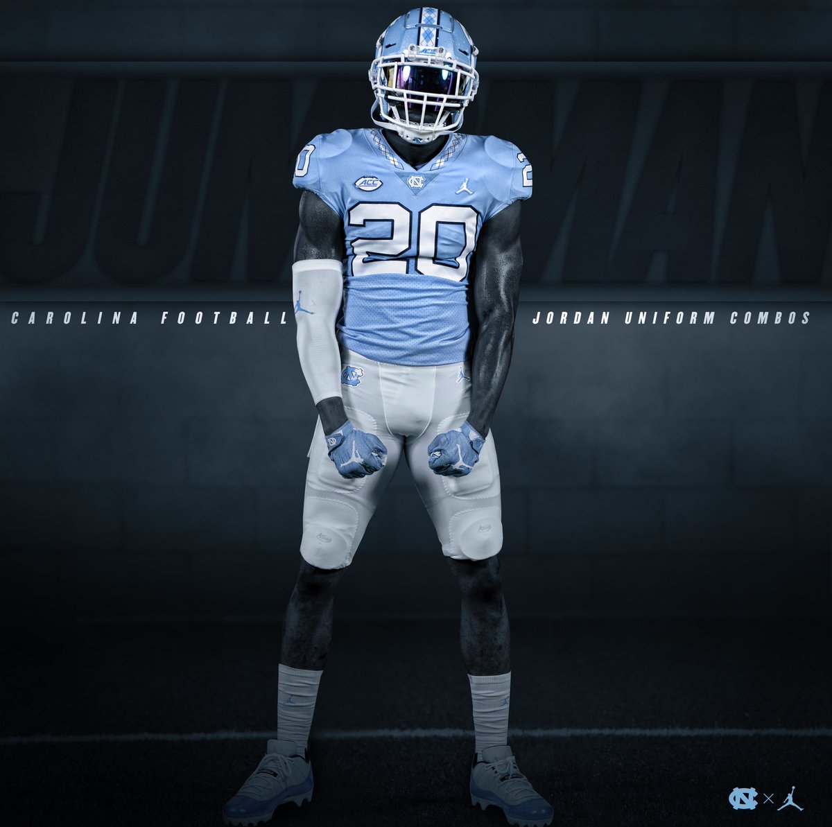 unc football jersey