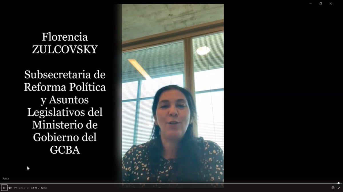 InfoCdMex's tweet photo. ❇️ Comienza el panel “Acceso a la información pública como elemento esencial de una democracia robusta", en el que participa la Comisionada @navysanmartin, en el marco del Informe Anual de Evaluación y Gestión 2019-2020 del #OGDAI de BsAs

Síguelo ➡️ https://t.co/PrwWkio8pl https://t.co/5t7h2D7aQa