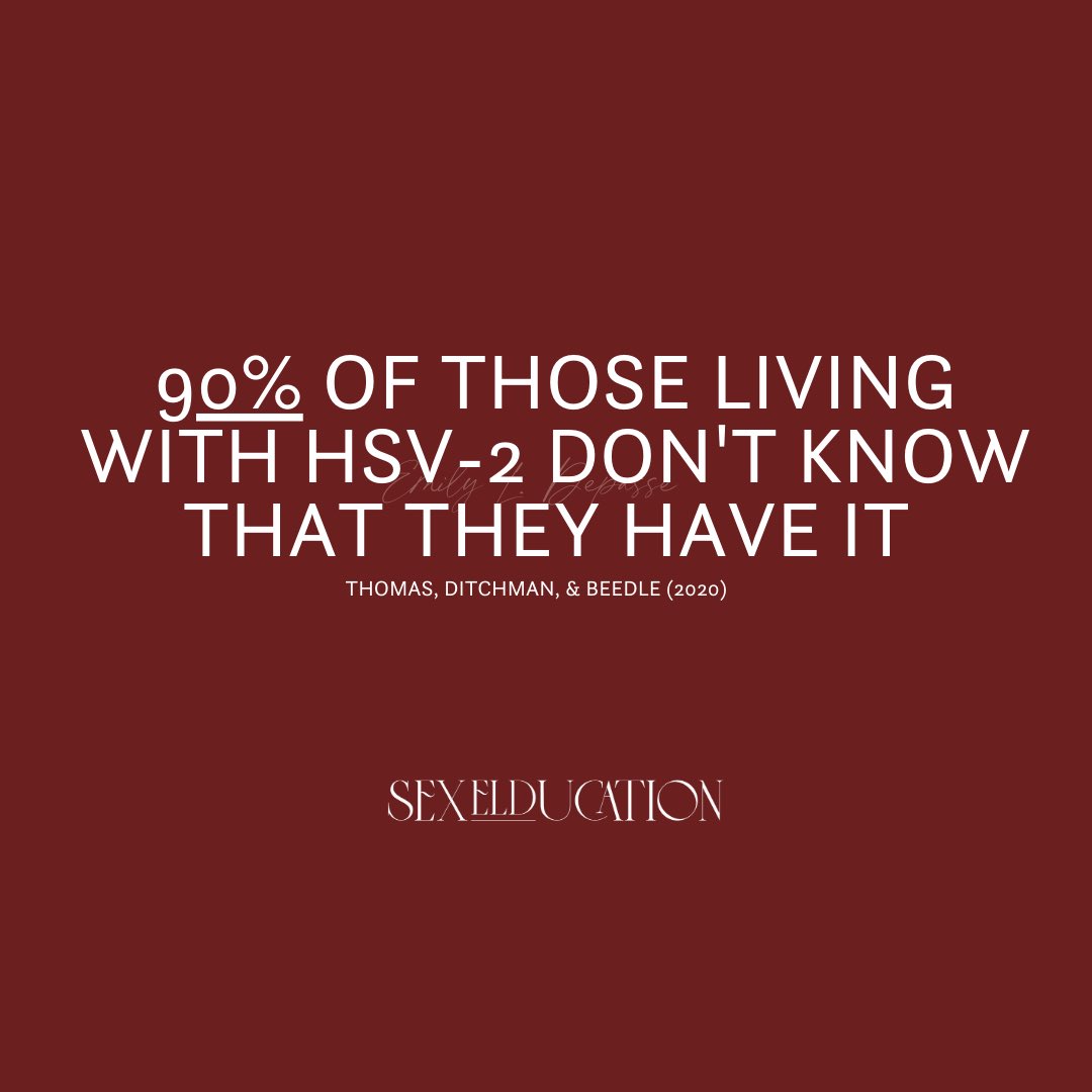 90% of those living with herpes simplex virus type 2 (HSV-2) don’t know that they have the virus. Here’s why: