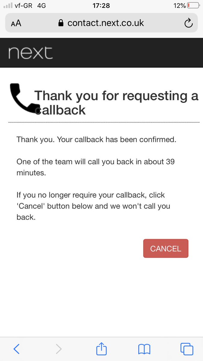 stephaniemachin's tweet photo. @nextofficial yet I have been charged 6 payments at different periods totalling more than the initial order,again to which I can not stop the payments because the orders cannot be cancelled.I have requested a call back, originally 22 minutes wait,now it’s longer with every minute https://t.co/GW9kddbSAH