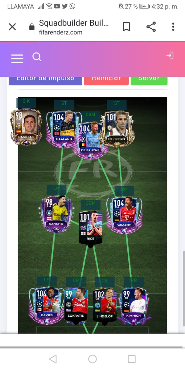 KevinIpia4's tweet photo. Que alineación os parece mejor?(en la 451 sería varane utots y por sokratis)
Un rt@tutiofifa @HDWolvie @Adr1anefYT @Leonoli_27 https://t.co/JVhI6ILq85