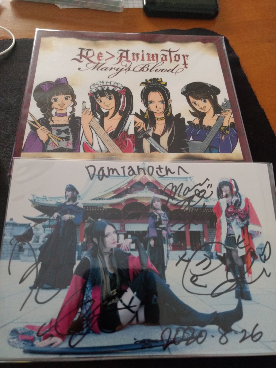 damsiv77's tweet photo. Finally arrived here in Italy, thank you girls! ☺️
#marysblood #reanimator @marysblood_Info https://t.co/olbGcedthB