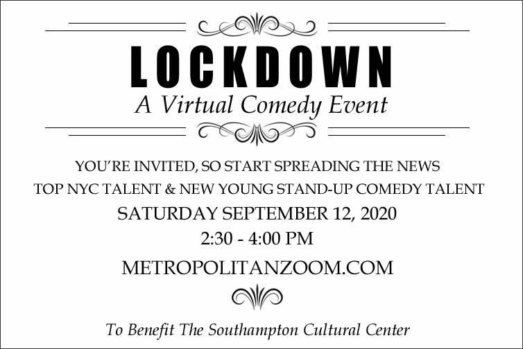 This Saturday join top NYC Comics and new young talent as we celebrate the beginning of a new era, with laughter and hope. This show is rated PG-13 and will be live for about 75 minutes!

Get tickets: ow.ly/9XAT50Bn8O3