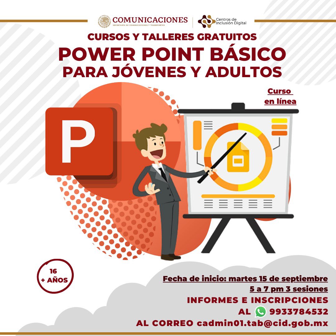 SEDEC_Tab's tweet photo. Más información al 9933784532
#EmprenderTabasco https://t.co/SWhBEMqPIY