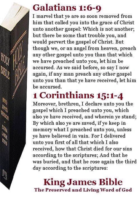 Image from GospelGirl (1 Corinthians 15:1-4) = Good News ✝️ (@GospelGal1Cor15)