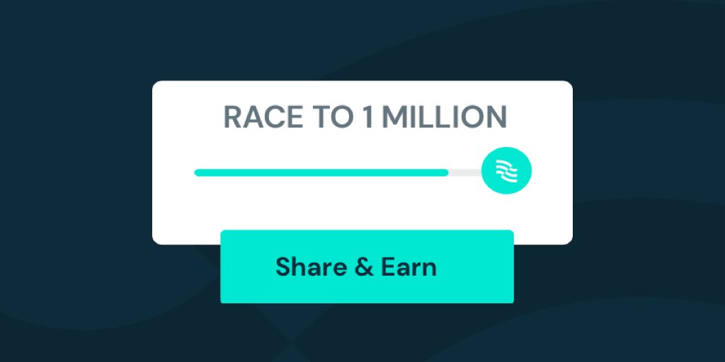 AirtimeRewards's tweet image. We&apos;ve started our Race to 1 Million, which means we&apos;re giving away £20,000 worth of prizes. To find out the 3 ways you can win visit bit.ly/ar1million 🤑