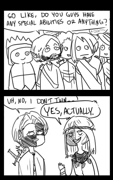 i mostly stuck to goofy fan art for forever, but this fandom was the first to ever express interest in any other work besides that. i would sneak something that i tried really hard on, and people actually made me feel *proud* of myself