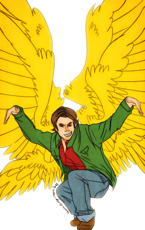 i mostly stuck to goofy fan art for forever, but this fandom was the first to ever express interest in any other work besides that. i would sneak something that i tried really hard on, and people actually made me feel *proud* of myself