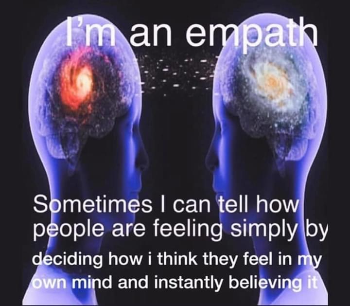 Rogue_Soc_Psych's tweet photo. There is a difference between actually empathising and claiming this title. https://t.co/2ZRuHID6CU