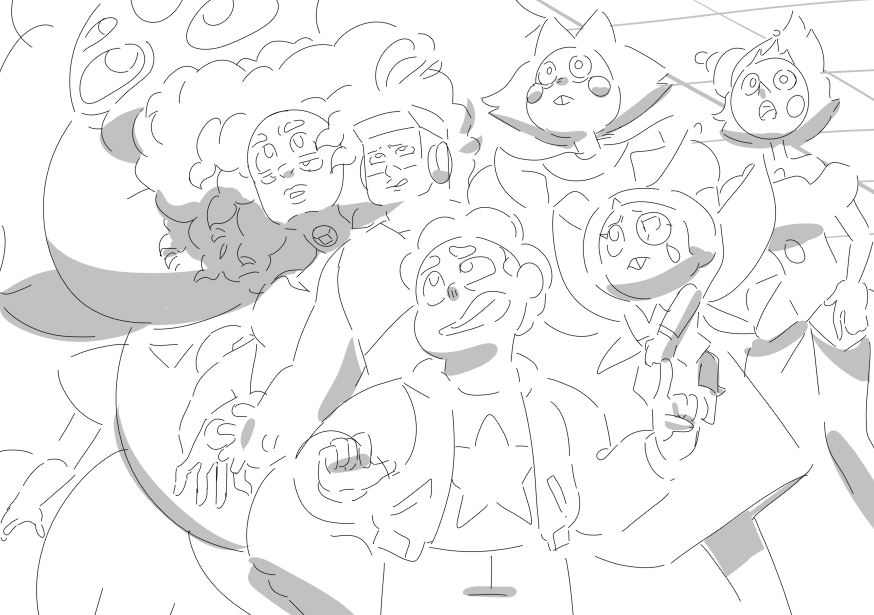 wtf Steven Universe movie 2 storyboard leak?? /j