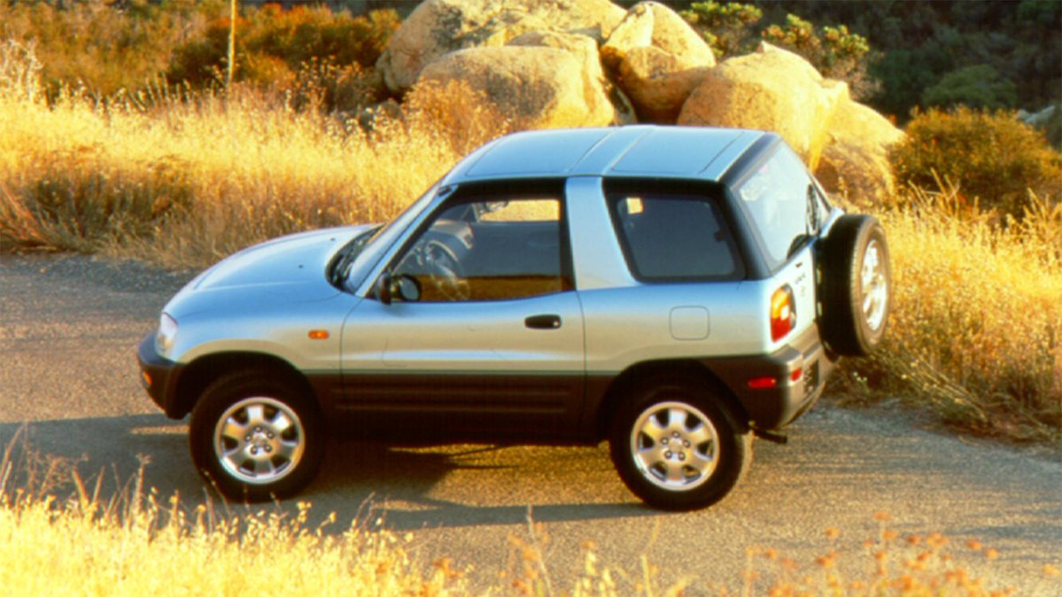 Small frame, big power. #TBT 1997 #RAV4 #LetsGoPlaces