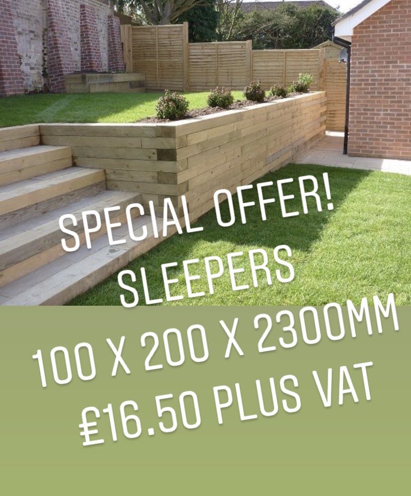 #specialoffer #minisleepers #sleepers #timber #timberservices #kingslynn