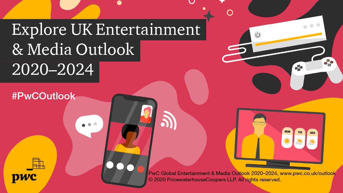 Pulling the future forward: the entertainment &amp; media industry reconfigures amid recovery. For more explore our 2020 #PwCOutlook - pwc.to/3lZM74h