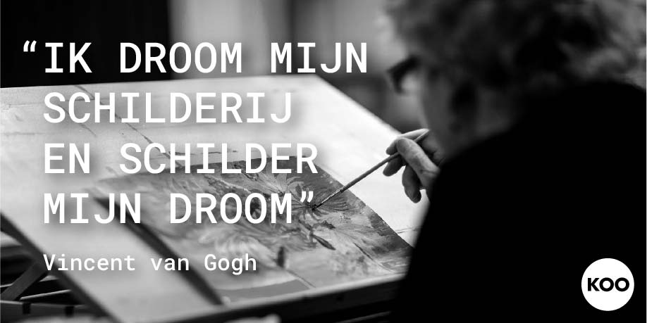 KOOdenhaag's tweet photo. #worlddreamday #quotevandedag #schilderen #kunstlessen #KOO https://t.co/Mftb2J9lxv