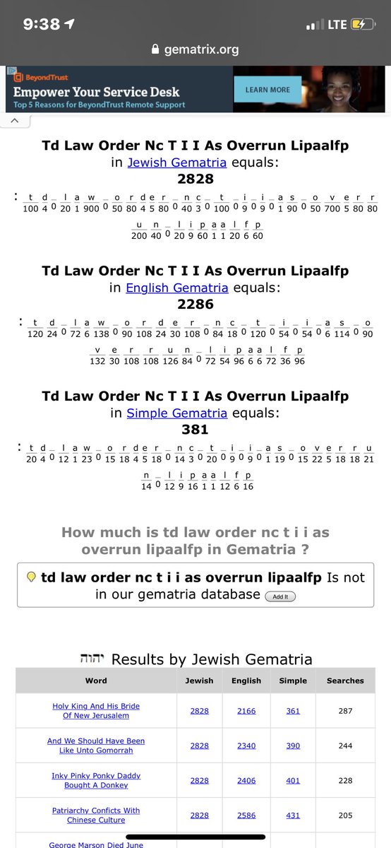 Holy Decode! Gematria takes me to:post 2286: Justice K confirmation  Goodbye Mr. RosensteinDECLASPOTUS Alert testRed October#381 - ENEMY FIRE#2828 abt media making up stories.  #FactsMatter   https://twitter.com/realdonaldtrump/status/1304060630656311296