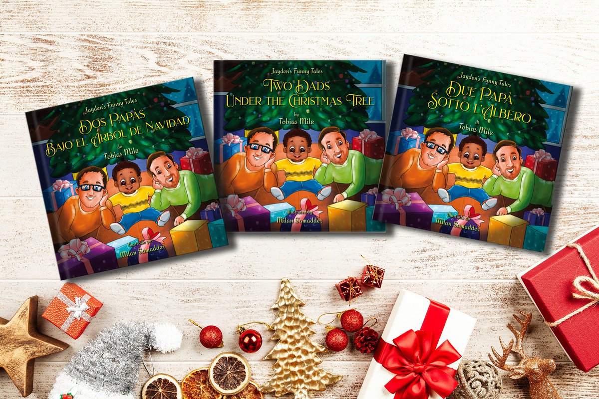 Jaydensbubbles's tweet photo. Hey folks, great news! My book is releasing today on Amazon, Barnes&amp;Noble, and others! So excited!!!😀👏👏👏
#twodadsunderthechristmastree #truecolorslab #tobiasmile #amazon #barnesandnoble https://t.co/Ie8qbv4fRC
