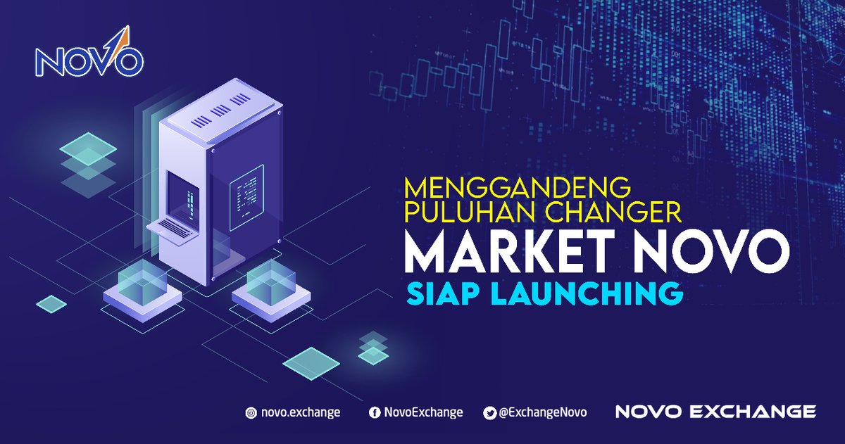 ExchangeNovo's tweet photo. Menggandeng Puluhan Changer, Market Novo Siap Launching
Setelah berhasil menggandeng puluhan exchanger internal dan external sebagai mitra kerja, kini Market Novo siap untuk "LAUNCHING"
#Market_Novo
#Ramah_Pengguna
#Segera_Launching
#NOVOTEX https://t.co/6cFfd8qDvU