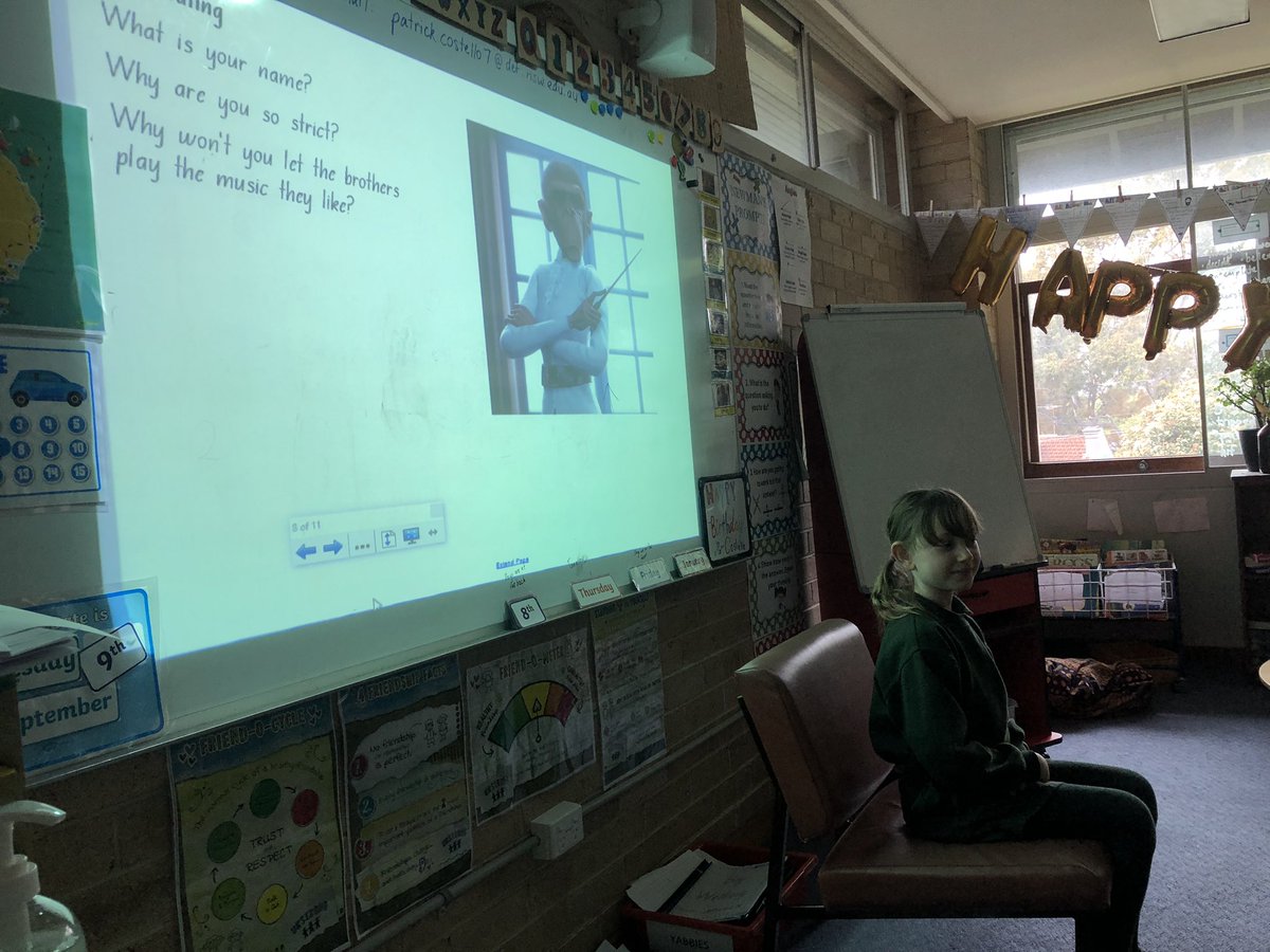 Exploring different perspectives through hot seating, based on a great animation titled ‘Monkey Symphony’. Tomorrow we will be writing a dairy entry from one of the characters perspectives.