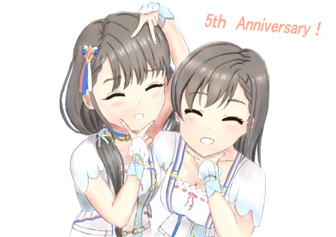 デレステ5周年のtwitterイラスト検索結果 古い順