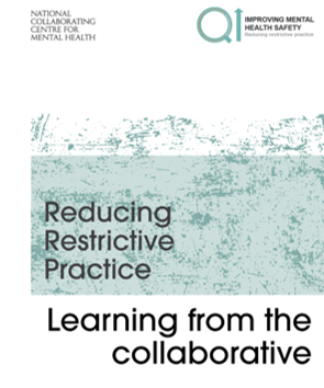 If you'd like to reduce restrictive practice in your ward or unit, the <a href="/NCCMentalHealth/">NCCMH</a> team have compiled our learning from the last 2 years into this fantastic online resource. Please do take a look, and steal shamelessly indd.adobe.com/view/6b872dce-…