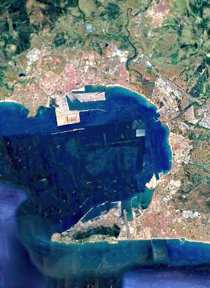 As always, a picture of Gibraltar's geographical position is needed until the last British person stops thinking it's an island, which will be never.