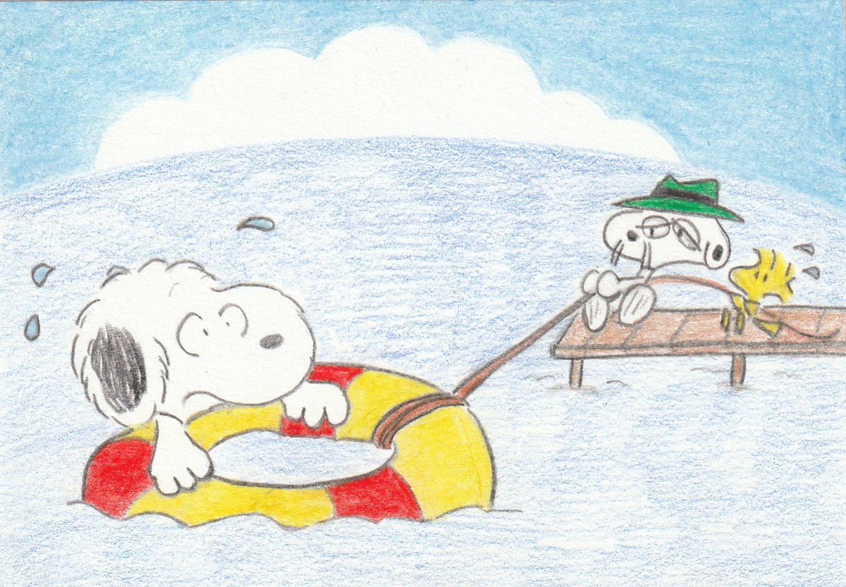 Sima Auf Twitter イラスト スヌーピー Illustration Snoopy