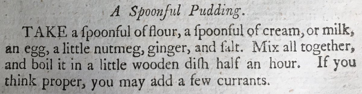 BrookesSpecColl's tweet photo. R is for recipe & we have loads! Our Fuller, Grigson & Ken Hom collections have recipes from the 17th to the 21st century including one for A Spoonful Pudding from ‘The Housekeeper’s Instructor’, a precursor of the mug cake? https://t.co/NL4pvsNHNa #ArchiveZ #RecipeForTheWeekend https://t.co/EiT4s1EzWv