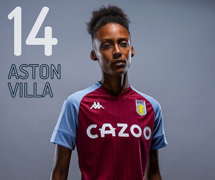 14. Last week it was reported that Villa had seen a 50% increase in shirt sales since ditching their bookie sponsors for Cazoo. It's difficult to decide if that is driven by the design of the short or the fatigue to bookmakers. Although the style of this one leaves us a bit cold.