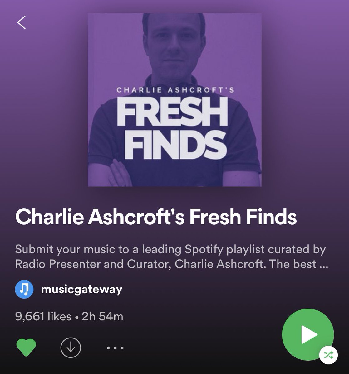 In the new Fresh Finds playlist: <a href="/thisishazlett/">@officialhazlett</a> <a href="/younggummystone/">TRINITY VIGORSKY</a> @lomelda4e <a href="/georgiewestonuk/">Georgie</a> <a href="/idawenoe/">Ida Wenøe</a> <a href="/LewisKnaggs/">Lewis Knaggs</a> <a href="/MichaelBakerMB/">Michael Baker Music</a> @mikeclerkmusic <a href="/Alciebelamusic/">Alcie Bela</a> <a href="/altadoremusic/">Altadore</a> <a href="/HerrityJimmy/">Jimmy Herrity</a> <a href="/samwoolfmusic/">Sam Woolf</a> <a href="/leonolearymusic/">Leon O'Leary</a> <a href="/thedead60s/">thedead60s</a> &amp; @IGNISAMARE 
👇🏼
open.spotify.com/playlist/5RKQj…