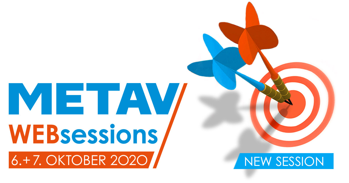 METAVonline's tweet photo. Die METAV Web-Sessions gehen in die nächste Runde! Am 6./7.10. dreht sich bei #METAVweb alles um Software. Alle weiteren Informationen und kostenlose Anmeldung: https://t.co/wXlmbj8XQ7 

Wir freuen uns auf die nächste Runde und viele interessierte Teilnehmer! https://t.co/w37GLBWP1I