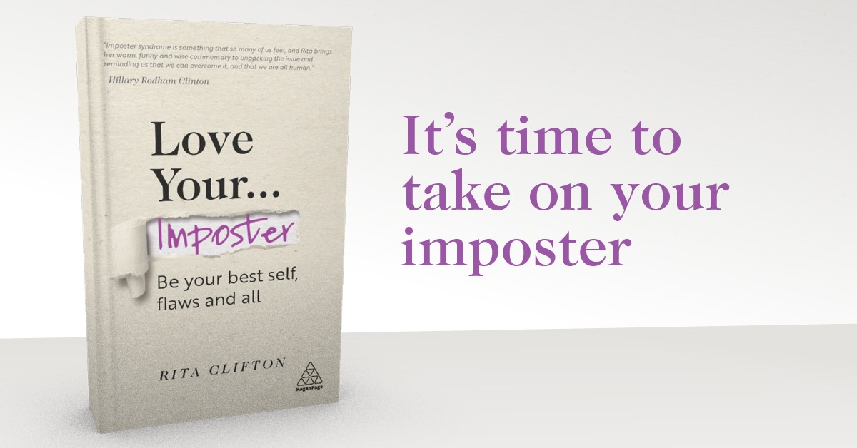 KoganPage's tweet photo. The highly-anticipated #LoveYourImposter by @cliftonbrand is out now!

Endorsed by @HillaryClinton, this book tackles the 'fake it til you make it' myth and shares practical, down-to-earth advice for dealing with #impostersyndrome.

Get your copy: https://t.co/zgECcB0Hs9 https://t.co/m0J3lRhaOb
