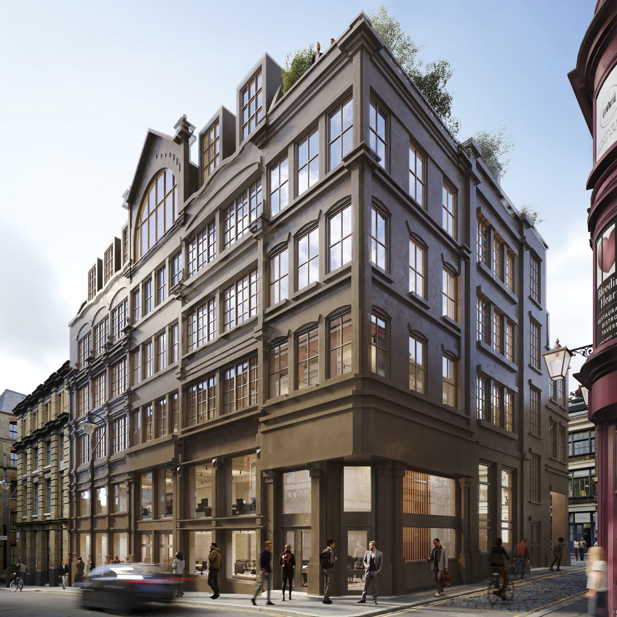 tomravenscroft's tweet photo. Traditional or modern?!? Groupwork to "resurrect" Victorian facades of Clerkenwell shops – https://t.co/HbnbM7SuMz (via @dezeen) https://t.co/pIKSqSqxGW
