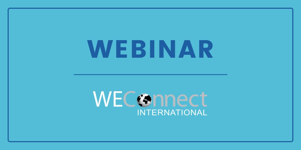 WEConnectEurope's tweet photo. Join our next webinar "“Building and Optimising Human Capital as an Asset” Wednesday 30th September 1pm BST with STEM specialist and entrepreneur Dr. Ibilola Amao of Lonadek Inc., a @WEConnection certified women's business enterprise based in Nigeria.

https://t.co/3CaCs0WN7L https://t.co/jrZ6kemhYw