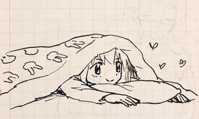 A few doodles~ Bed Sayaaaa 