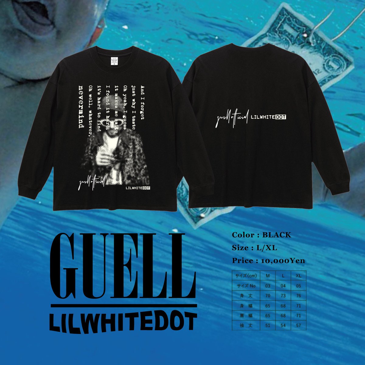magictakumi1008's tweet photo. 渋谷PARCOにて9月14日よりLILWHITE(dot)×GuellロングスリーブTシャツを数量限定で販売いたします。
お時間ある方は渋谷PARCOまで是非！ https://t.co/tE61eZ3CtO