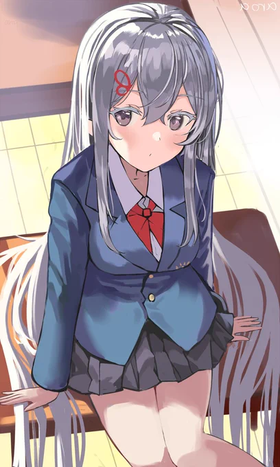 制服エキドナ描いた
#リゼロ 