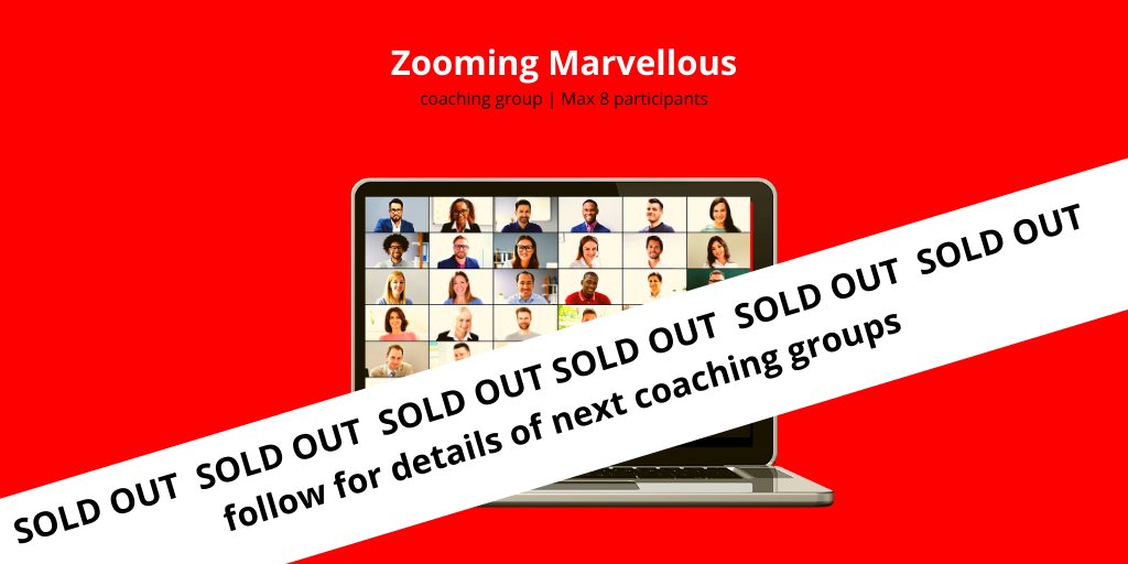 Next course is PRESENTATION MASTERY sign up for my newsletter so you don't miss out on coaching groups | Drop me a line here and I'll add you to the mailing list lovepresenting.com/contact-us/