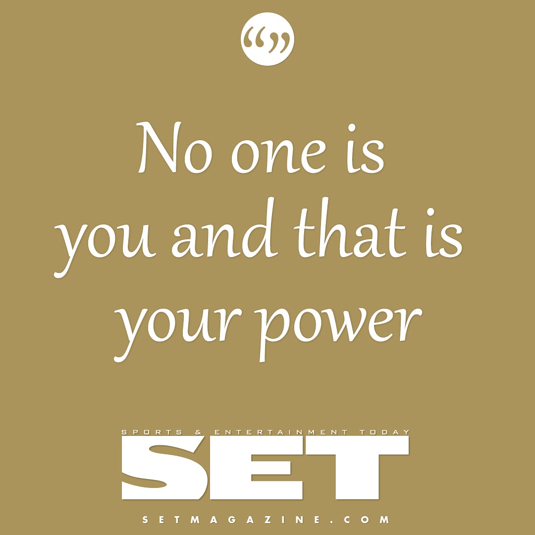 SETMag's tweet photo. What a powerful gift. 
#BeYou #TheOriginal #OneofOne https://t.co/3fubZ4UUQF