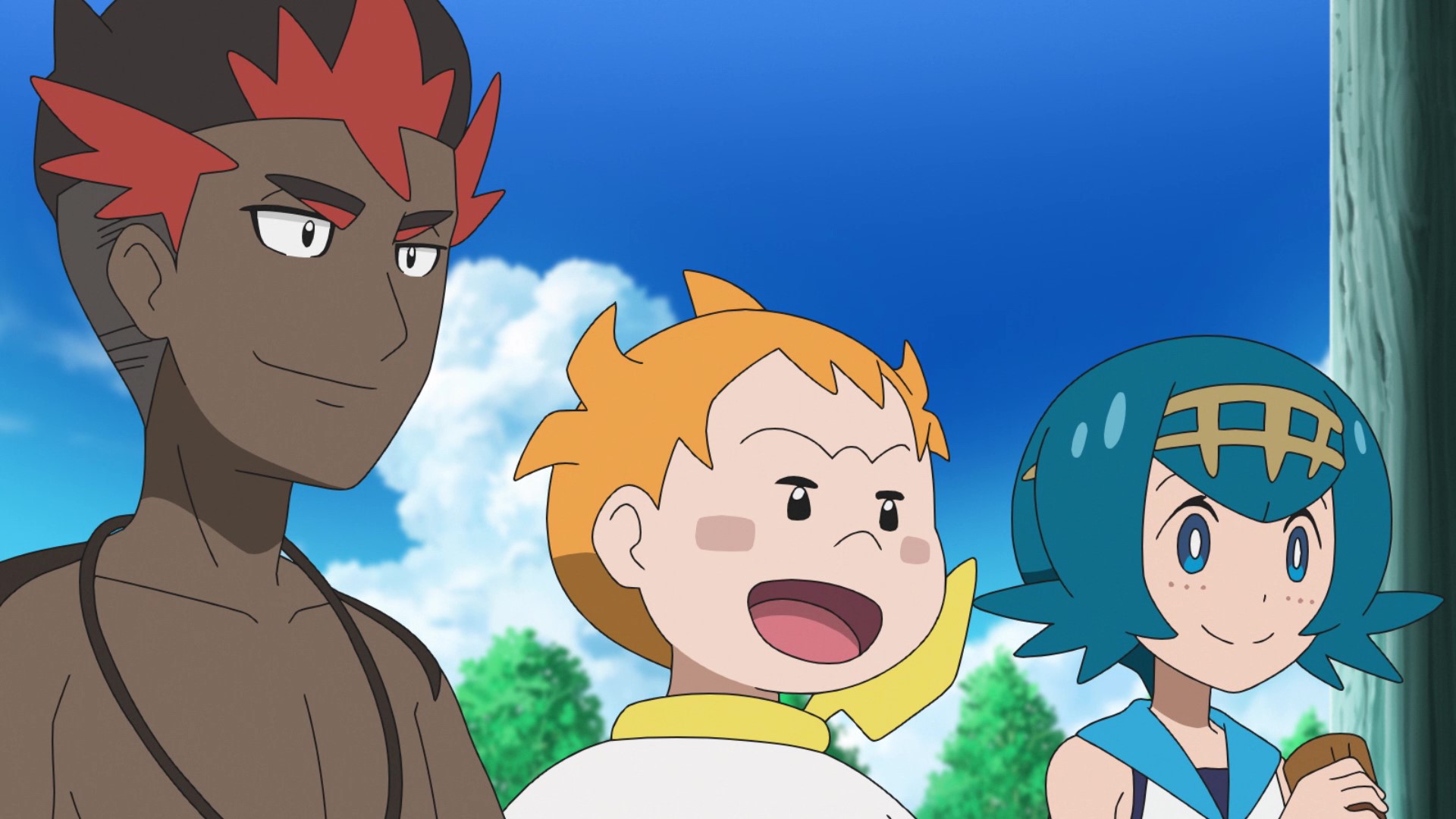 アニメ ポケットモンスター 公式 ポケットモンスター サン ムーン をおさらい マオ マーマネ スイレン カキ は サトシのスクール仲間 皆それぞれ夢をもっています そして 同じくスクールの仲間だった リーリエ は 現在お父さんを探す旅