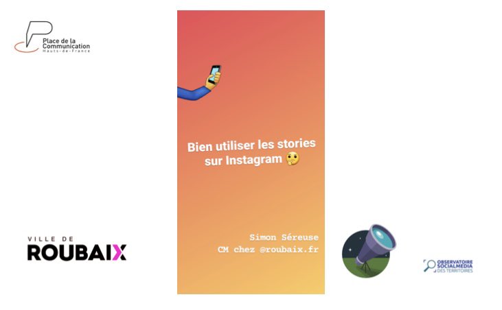 MyObservatoire's tweet photo. .@FatBoySlim66, expert en story (😇), nous distille ses bons conseils pour réaliser de bonnes stories sur Insta et Snap notamment 👌🏽

#compublique #socialmedia #PDLC2020 https://t.co/yVY6Tl4XUF