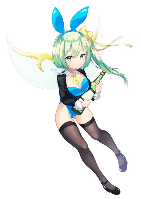 skebにて大妖精のバニーガール姿を描かせて頂きました✨ 