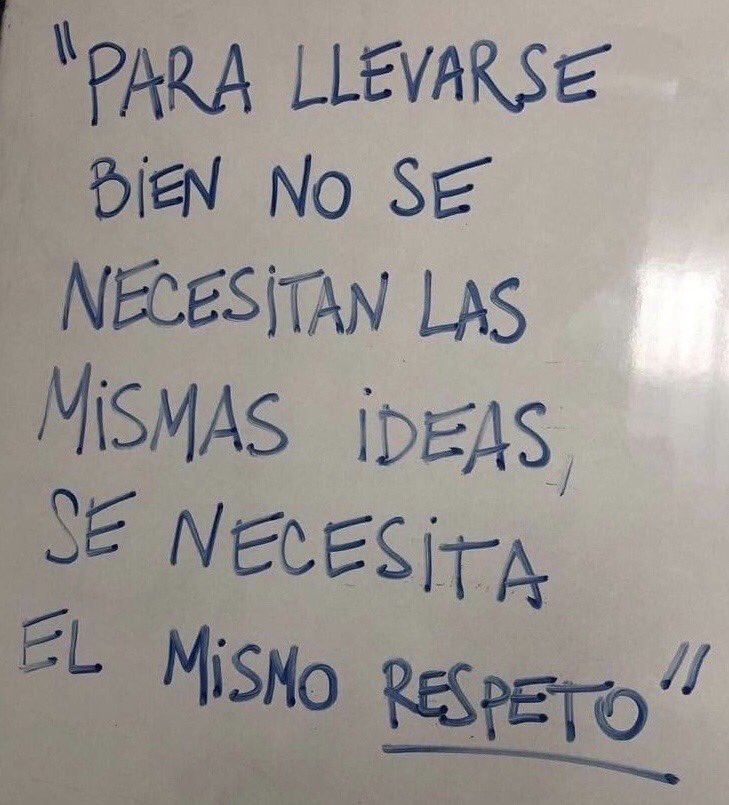 Respeto.