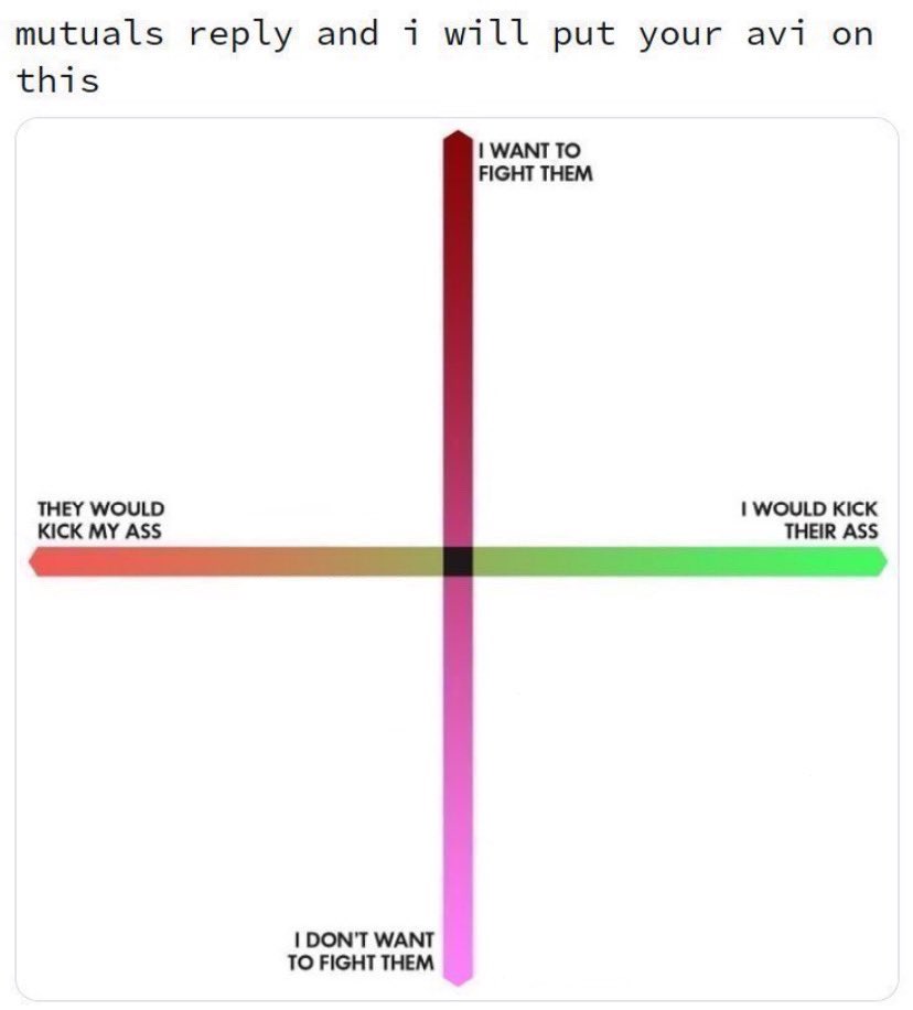 wamuubamuu's tweet image. put em up, mutuals