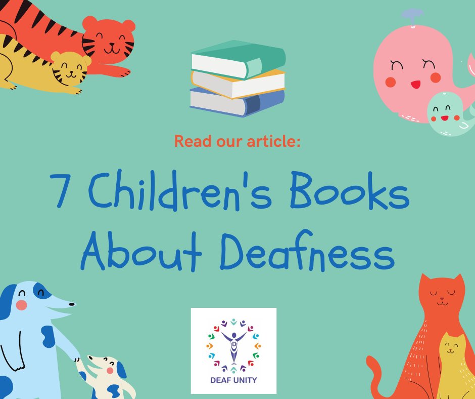 deafunity's tweet photo. Want to inspire and empower your child? Here's 7 fun and educational children's #books about #deafness (for #deaf and hearing kids): https://t.co/T2h5aO32Y3
#backtoschool #deafchild #deafkids #deafresources https://t.co/4omuweZh0P