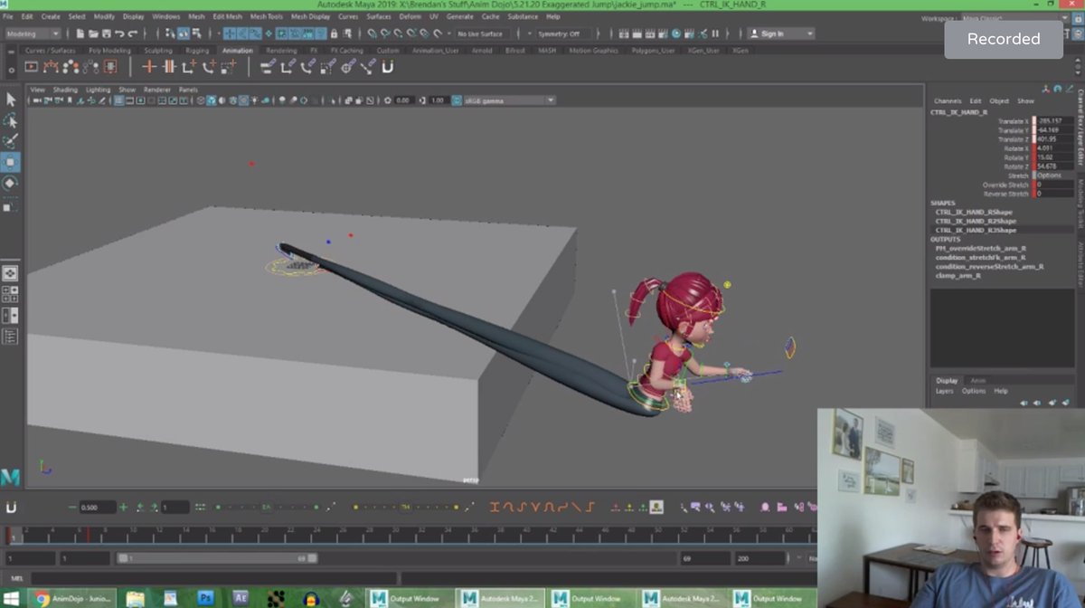 Want to push your #animation skills? ⚡️ Join in later today @ 8pm BST for a free live stream with Disney #Animator, Brendan Gottlieb, in the 3D #CharacterAnimator Room: go.animdojo.com/brendan-sept-10 #framebyframe
