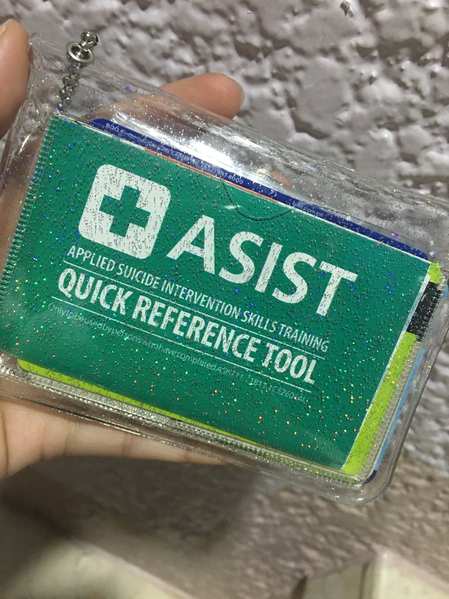 beadulay's tweet photo. Today is World Suicide Prevention Day. Sobrang thankful ako sa NCMH for giving me the opportunity na makasama sa training for ASIST at maging certified suicide first aider. (photo taken last March 10,2020) https://t.co/CEcj2fn5Li
