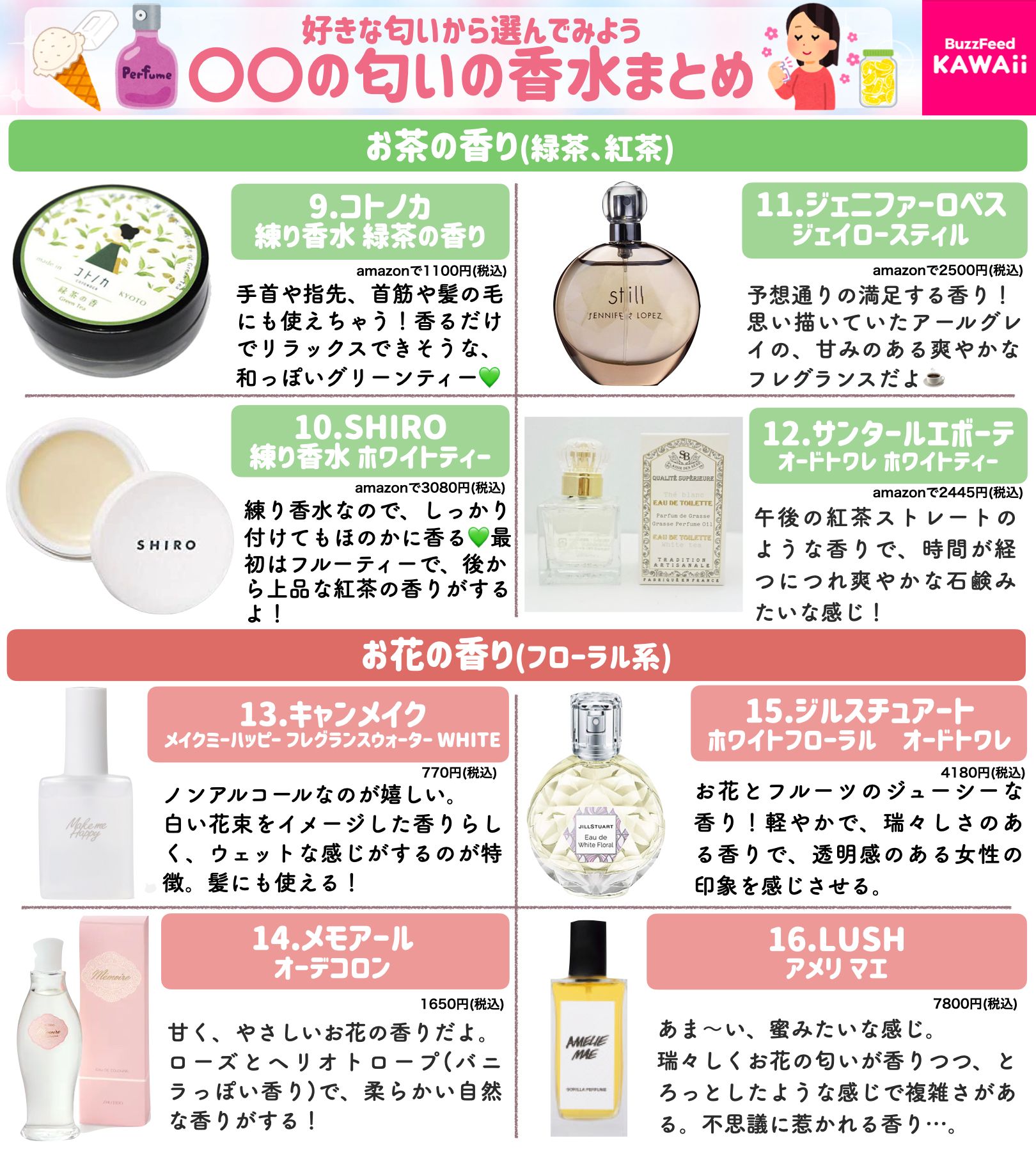 Buzzfeed Kawaii Twitterren 好きな香りを身につけよう 香水を 柑橘 せっけん お茶 バニラなど香りごとに分類してまとめました T Co Kz15rlqjvx Twitter