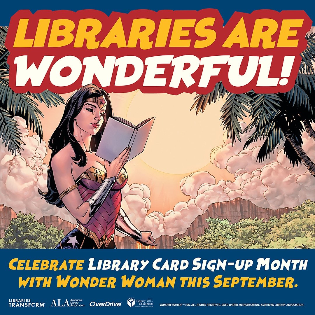 September is Library Card Sign-Up month! Get access to books, ebooks, music, movies, magazines, and databases through Loudoun Public Library! catalog.library.loudoun.gov/obr/